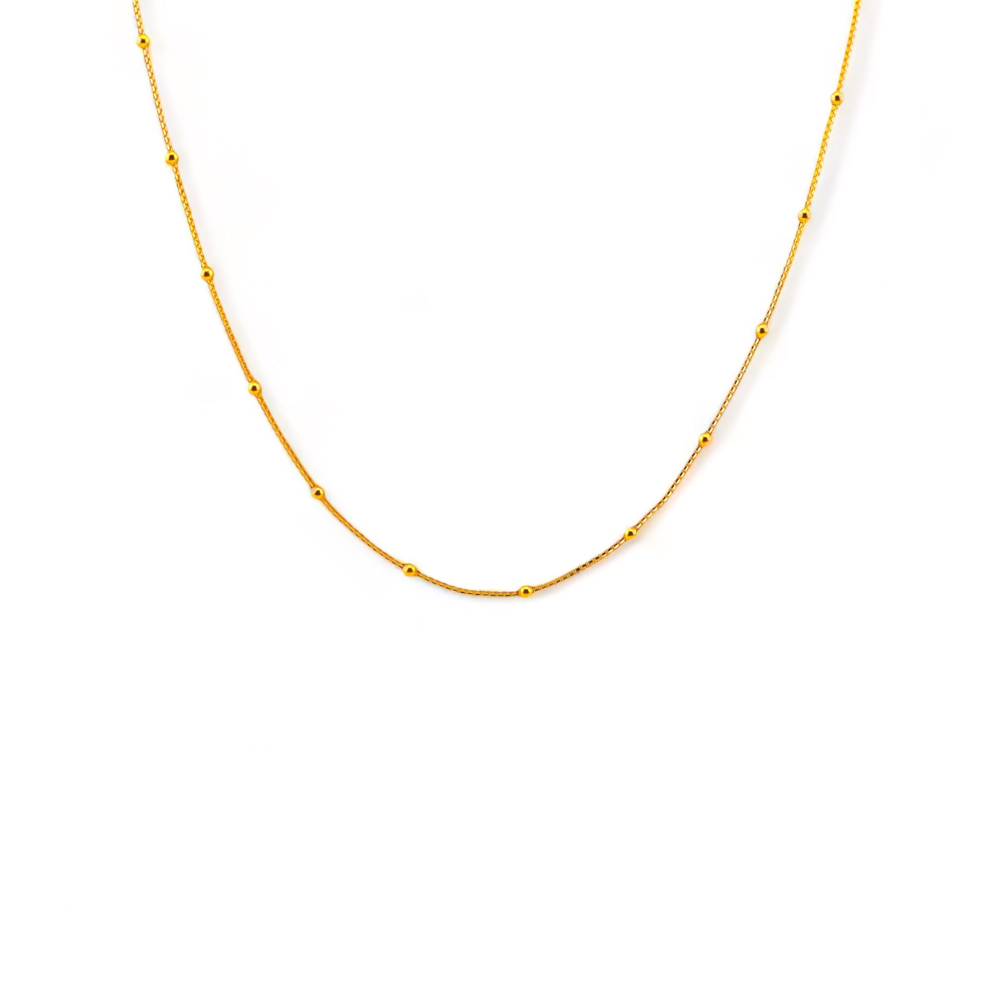 Beaded Chain Necklace